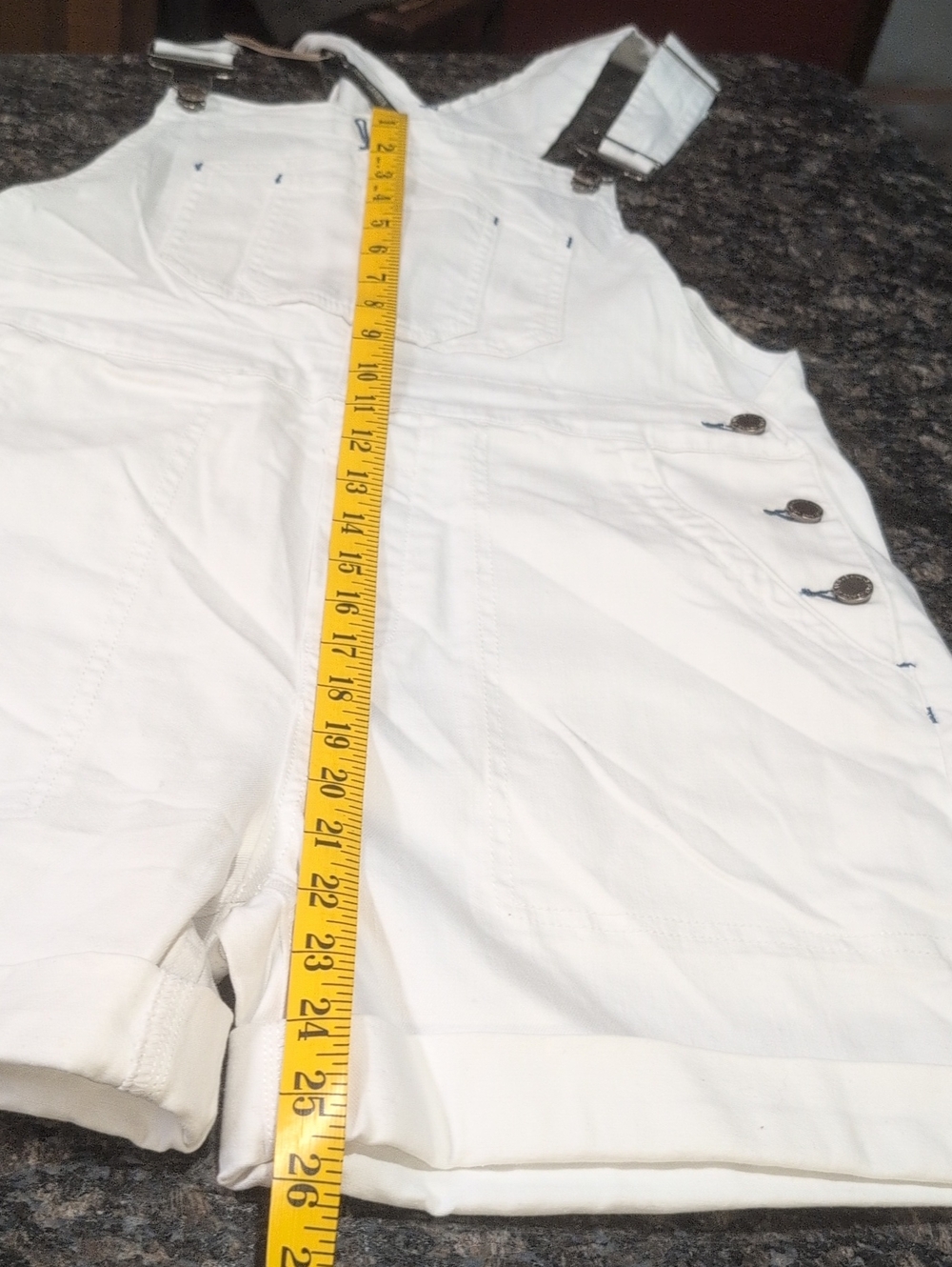 Coco + Carmen White Denim Overalls - Picture 10 of 11